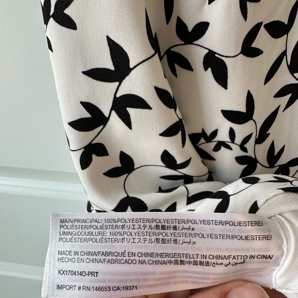 Keepsake The Label Overpower Mini Dress Ivory and Black (Size L) - Picture 8 of 10